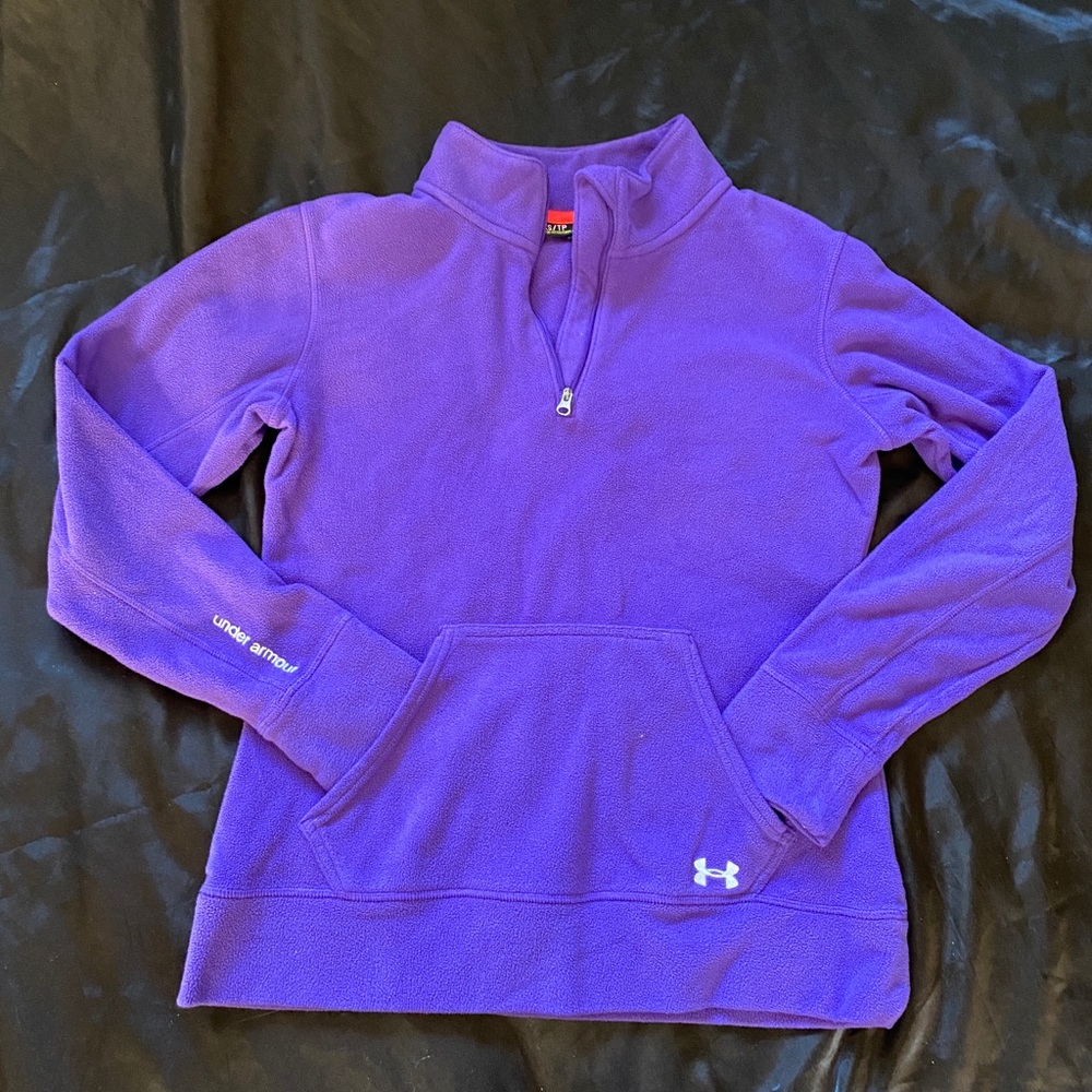 Under Armour semi-fitted fleece pullover